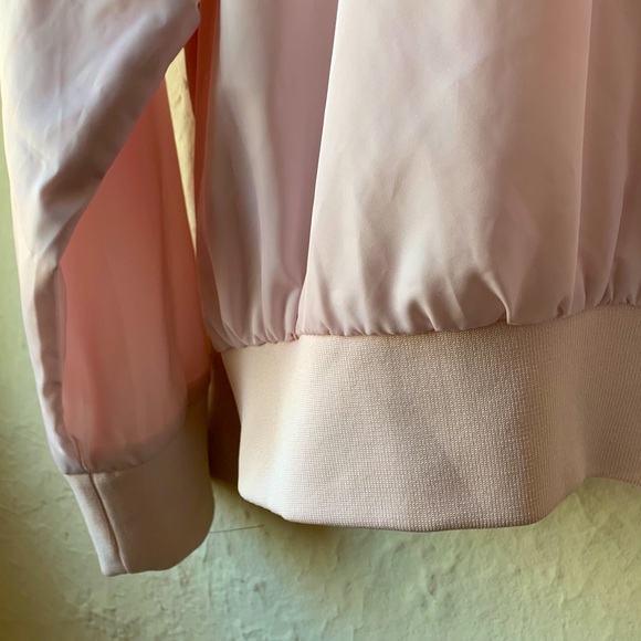 NWOT Free People Bomber Jacket Baby Pink - Picture 10 of 12